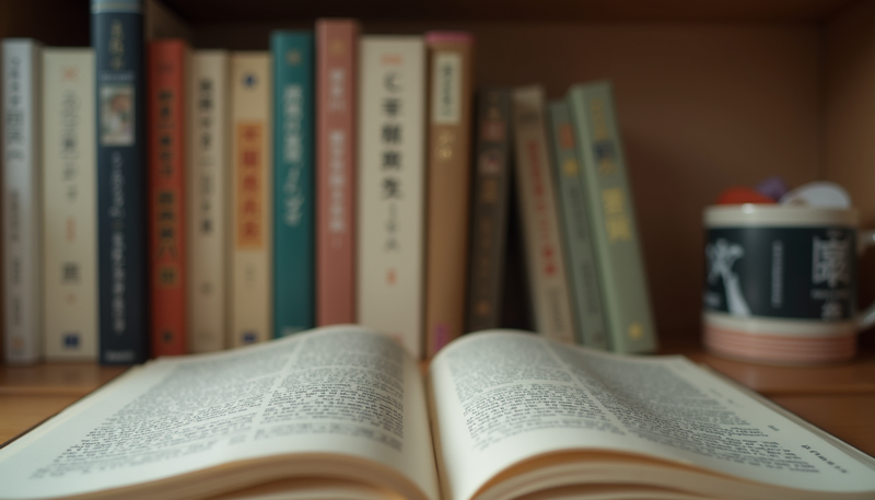 Japanese language books and study materials